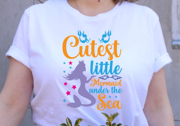 Cutest Little Mermaid Under the Sea Svg Review