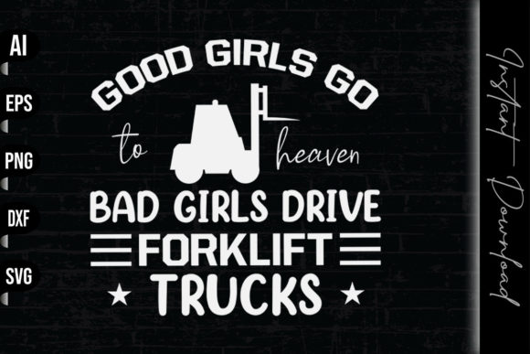 Girls Forklift Driver Embroidery Design Review
