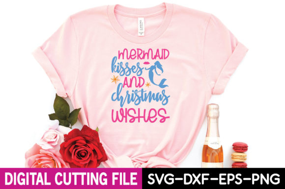 Mermaid Kisses and Christmas Wishes SVG Review