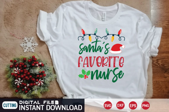 Santa's Favorite Nurse SVG Review