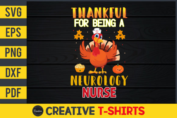 Thankful for Being a Neurology Nurse Embroidery Design Review
